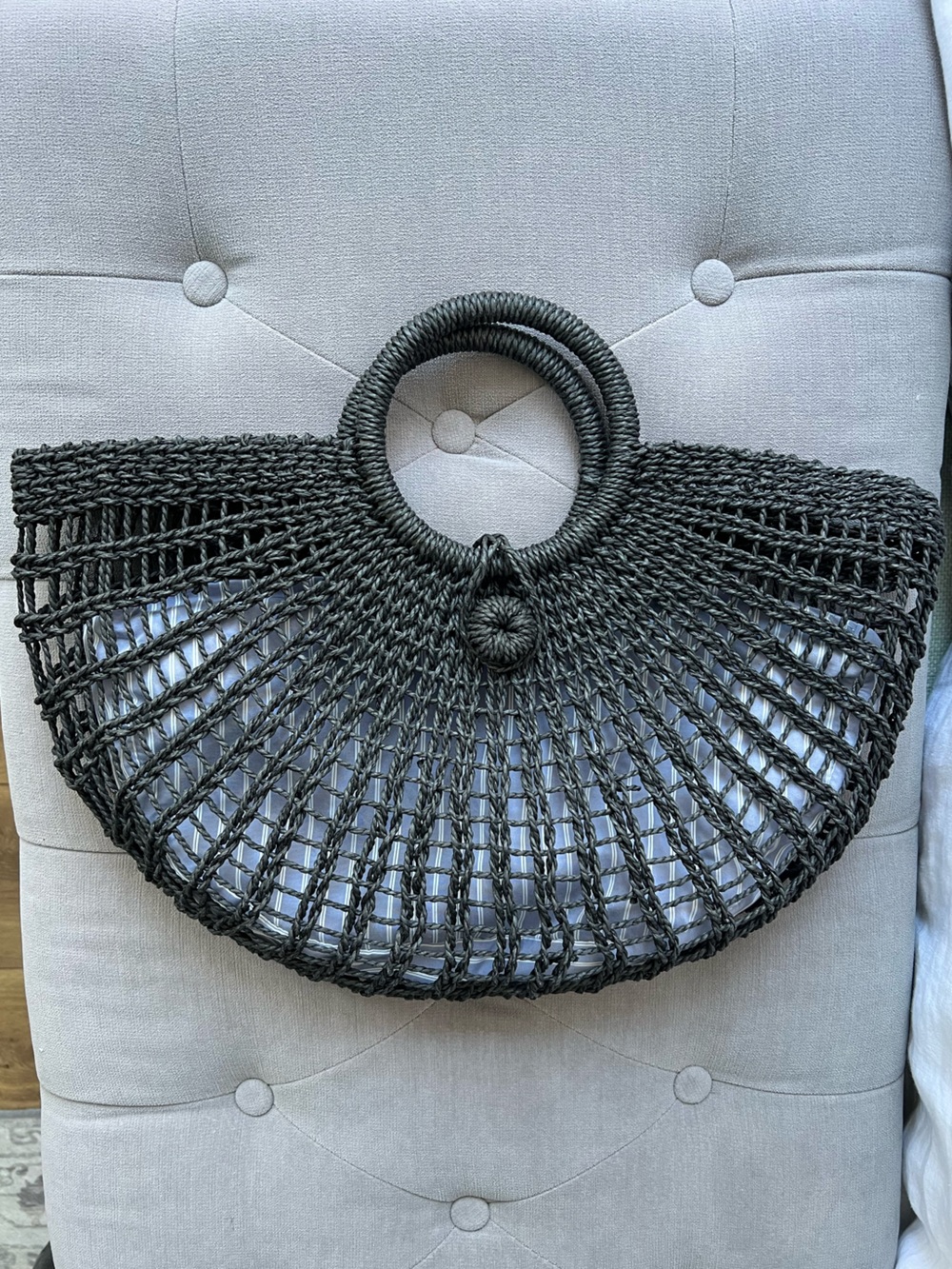 Monserrat De Lucca Raffia Handbag from Anthropologie NWOT